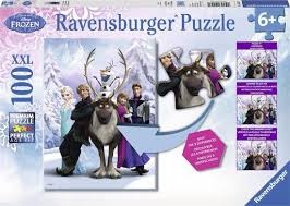 Puzzelwereld-Legpuzzel-Ravensburger-Disney Frozen-100 stukjes-105571