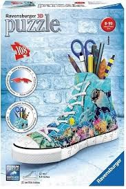 Puzzelwereld-Legpuzzel-Ravensburger-Sneaker Onderwaterwereld-100 stukjes-121175