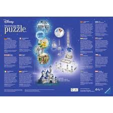 Puzzelwereld-Legpuzzel-Ravensburger-Disney Castle-200 stukjes-125876 A