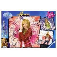 Puzzelwereld-Legpuzzel-Ravensburger-Hannah Montana-3 x 49 stukjes-92567
