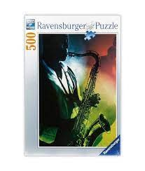 Puzzelwereld-Legpuzzel-Ravensburger-Jazz Session-500 stukjes-141234