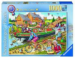 Puzzelwereld-Legpuzzel-Ravensburger-Best of British 3, By the Canal-1000 stukjes-192755