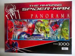 Puzzelwereld-Legpuzzel-Clementoni-Amazing Spiderman (panorama)-1000 stukjes-C39226