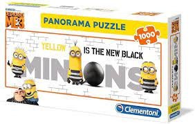Puzzelwereld-Legpuzzel-Clementoni-Despicable Me 3, Yellow is the New Black-1000 stukjes-C39443 R