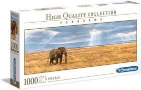 Puzzelwereld-Legpuzzel-Clementoni-Verdwaalde Olifant-1000 stukjes-C39484 L