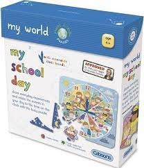 Puzzelwereld-Legpuzzel-Gibsons-My School Day-24 stukjes-1005
