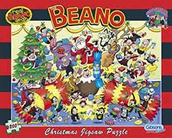Puzzelwereld-Legpuzzel-Gibsons-Beano Kinderkerst Puzzel-200 stukjes-694