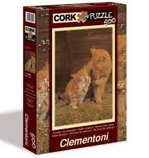 Puzzelwereld-Legpuzzel-Clementoni-Ginger Cats-500 stukjes-C30205 L