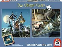 Puzzelwereld-Legpuzzel-Schmidt-Unkrautland 1-2 x 500 stukjes-S59600