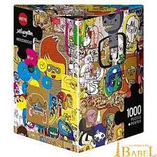 Puzzelwereld-Legpuzzel-Heye-Merzdoodle-1000 stukjes-H29490 F