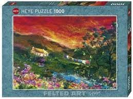 Puzzelwereld-Legpuzzel-Heye-Washing Line, Moy Mackay-1000 stukjes-H29916 F