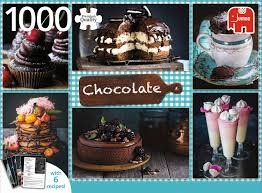 Puzzelwereld-Legpuzzel-Jumbo- Chocolate + 6 recepten-1000 stukjes-18593
