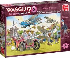 Puzzelwereld-Legpuzzel-Jumbo- Wasgij Retro Destiny 5-1000 stukjes-25008 L
