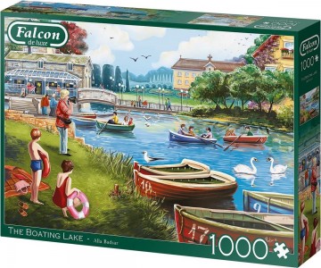 Puzzelwereld legpuzzel falcon de luxe 11252 the boating lake 1000 stukjes R
