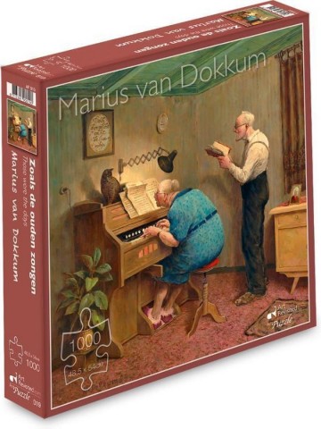 Puzzelwereld legpuzzel Art Revisited 90019 Zoals de Ouden Zongen 1000 stukjes L