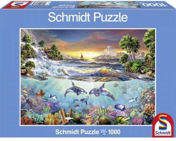 Puzzelwereld-Legpuzzel-Schmidt-Onderwater Paradijs-1000 stukjes-S58173