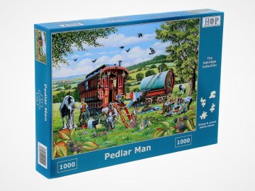Puzzelwereld legpuzzel the house of puzzles 5255 Pedlar Man 1000 stukjes L