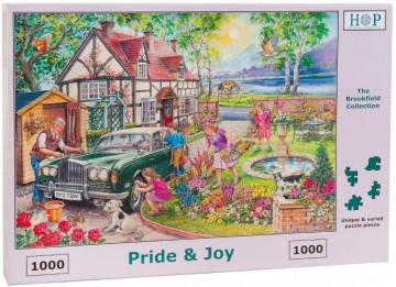 Puzzelwereld legpuzzel the house of puzzles 3664 Pride & Joy 1000 stukjes L