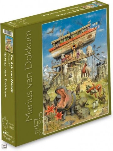 Puzzelwereld legpuzzel Art Revisited 90017 De Ark van Noach 1000 stukjes L