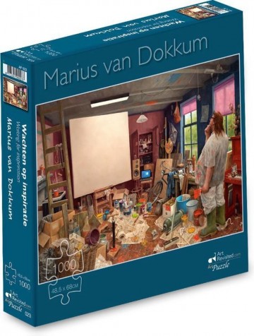 Puzzelwereld legpuzzel Art Revisited 90023 Wachten op Inspiratie 1000 stukjes L