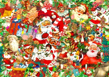 Puzzelwereld   enjoy   1000 stukjes   a vintage christmas   ej2023