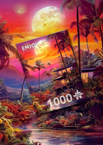 Puzzelwereld   enjoy   1000 stukjes   charming twilight 2   ej2215