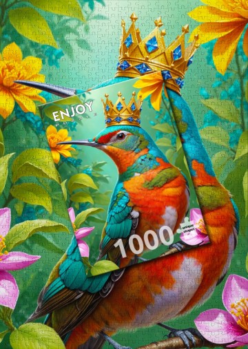 Puzzelwereld   enjoy   1000 stukjes   de koning 2   ej2163