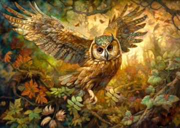 Puzzelwereld   enjoy   1000 stukjes   de wijze uit het bos   ej2181