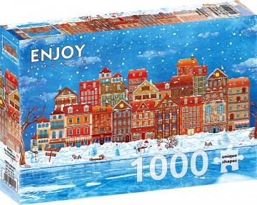 Puzzelwereld   enjoy   1000 stukjes   klaar voor kerstmis 2  ej2113