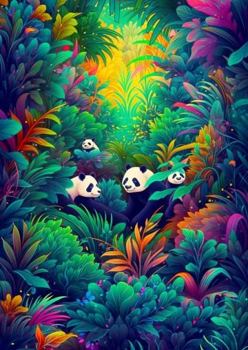 Puzzelwereld   enjoy   1000 stukjes   panda escape   ej2220