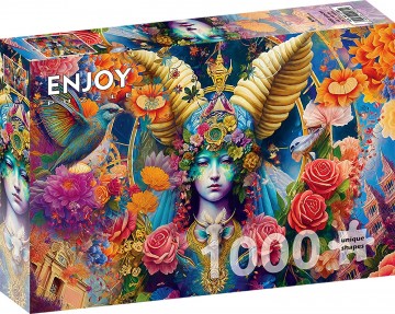 Puzzelwereld   enjoy   1000 stukjes   sterrenbeeld ram 2   ej2180