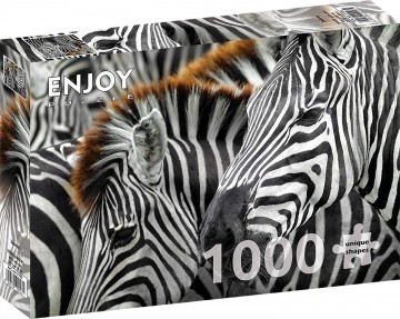 Puzzelwereld   enjoy   1000 stukjes   zebras 2   ej2103