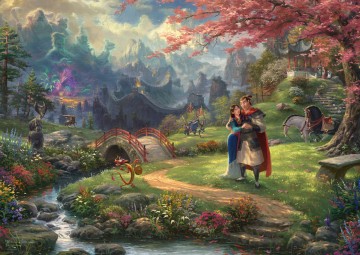 Puzzelwereld   legpuzzel   schmidt   59672   thomas kinkade   disney   mulan   1000 stukjes