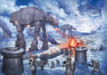 Puzzelwereld   legpuzzel   schmidt   59952   thomas kinkade   star wars   1000 stukjes