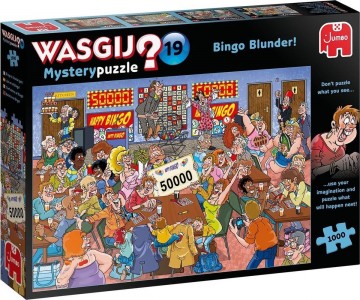 Puzzelwereld   legpuzzels   wasgij mystery 19 bingobedrog puzzel   1000 stukjes l