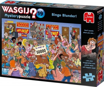 Puzzelwereld   legpuzzels   wasgij mystery 19 bingobedrog puzzel   1000 stukjes r