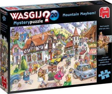 Puzzelwereld   legpuzzels  wasgij mystery 20 vakantie in de bergen puzzel   1000 stukjes