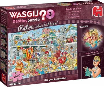 Puzzelwereld   legpuzzels  wasgij retro destiny 3 verzand verleden puzzel   1000 stukjes l