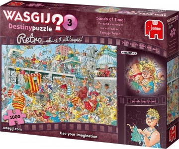 Puzzelwereld   legpuzzels  wasgij retro destiny 3 verzand verleden puzzel   1000 stukjes r