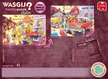 Puzzelwereld   legpuzzels  wasgij retro destiny 4 de wasgij spelen puzzel   1000 stukjes a