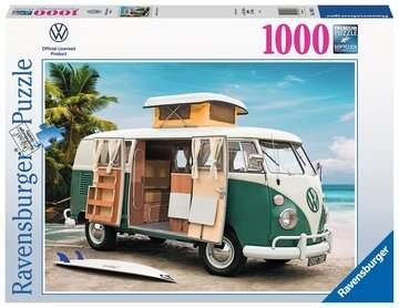 Puzzelwereld   ravensburger   170876   volkswagen t1 campervan   1000 stukjes d