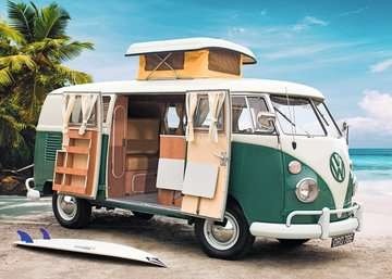 Puzzelwereld   ravensburger   170876   volkswagen t1 campervan   1000 stukjes p