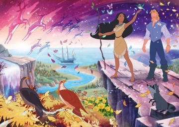 Puzzelwereld   ravensburger   172900   pocahontas   1000 stukjes p