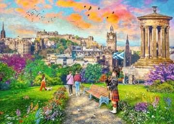Puzzelwereld   ravensburger   173020   edinburgh romance   1000 stukjes p
