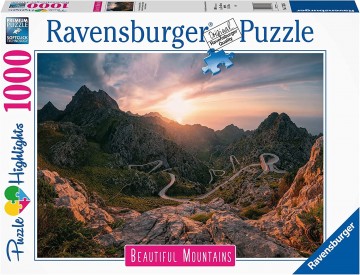 Puzzelwereld   ravensburger   173136   serra de tramuntana mallorca   1000 stukjes d