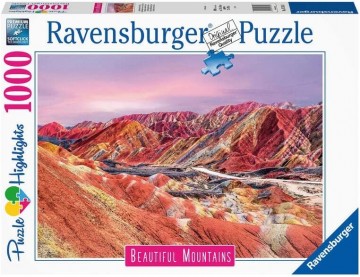 Puzzelwereld   ravensburger   173143   regenboogbergen china   1000 stukjes d