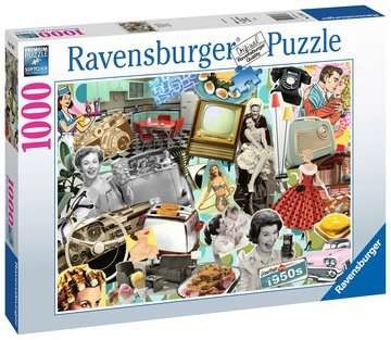 Puzzelwereld   ravensburger   173877   de jaren 50   1000 stukjes d