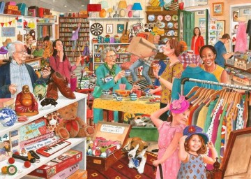 Puzzelwereld   the house of puzzles   greenwood collection   1000 stukjes   t6252   charity bargains