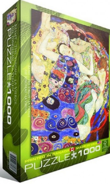 Puzzelwereld legpuzzel eurographics 3693 gustav klimt jungfrauen doos 1000 stukjes L