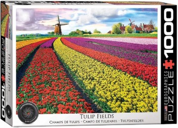 Puzzelwereld legpuzzel eurographics 5326 tulpenvelden 1000 stukjes L